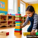 어린이 커리큘럼 - **Prompt:** A vibrant and inviting early childhood classroom, bathed in soft, natural light streamin...