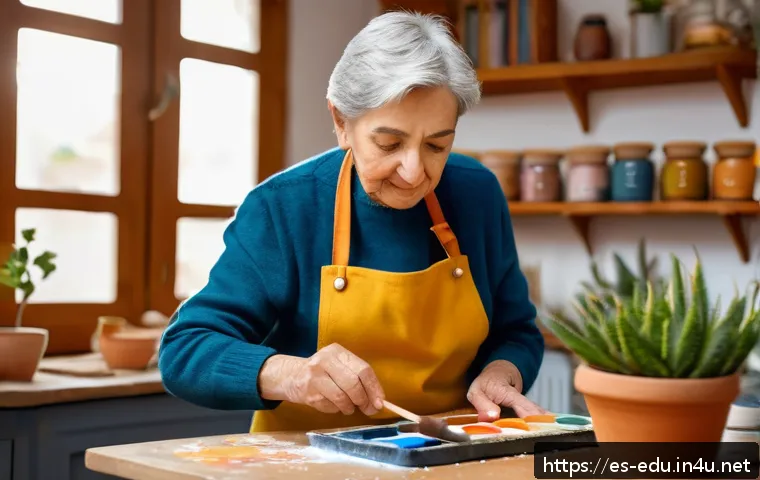 시니어 그림 수업 관련 이미지 1